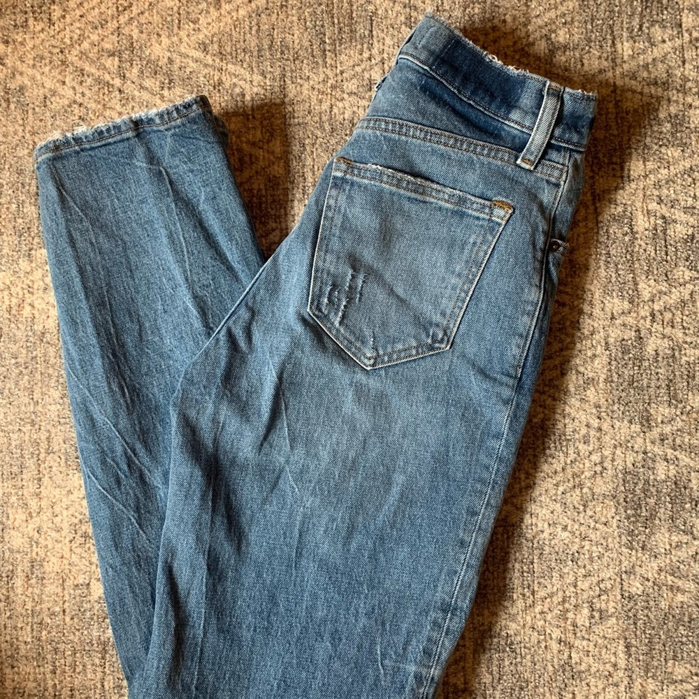 Abercrombie 90s straight ultra high rise jeans